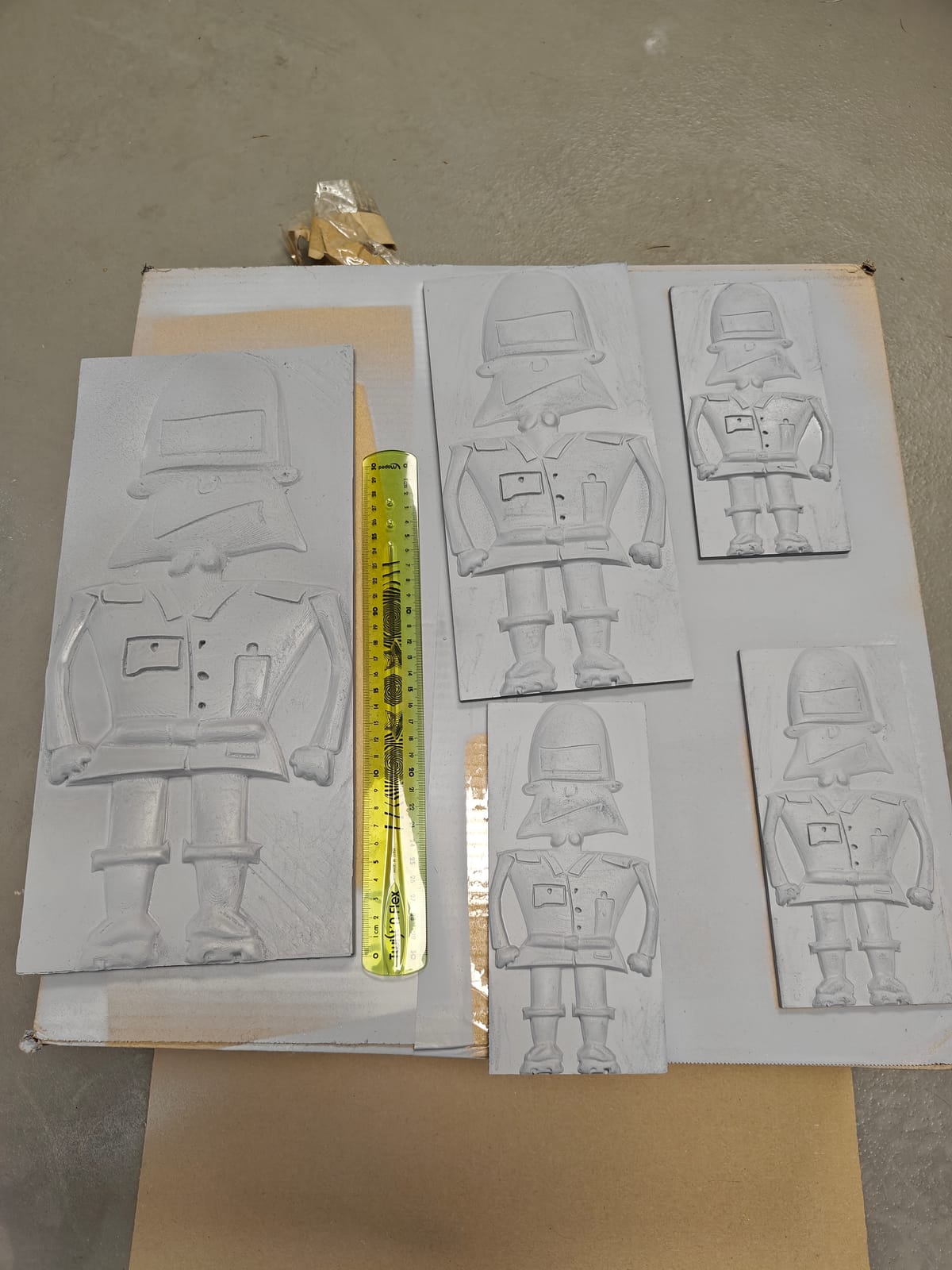 Kapitan Bomba's Relief - XL and XXL