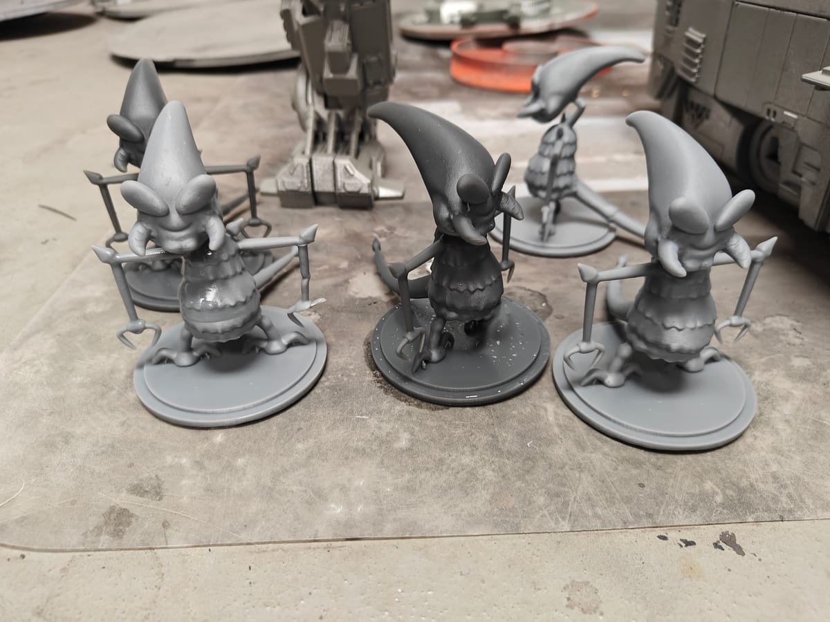 Finally, it's springtime - resin printing again.